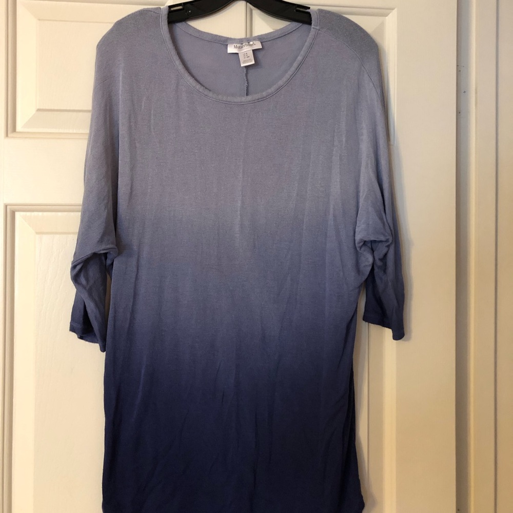 Oversized maternity shirt